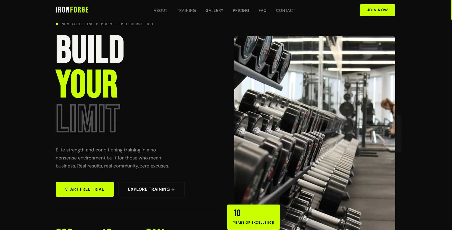 Ironforge Gym preview