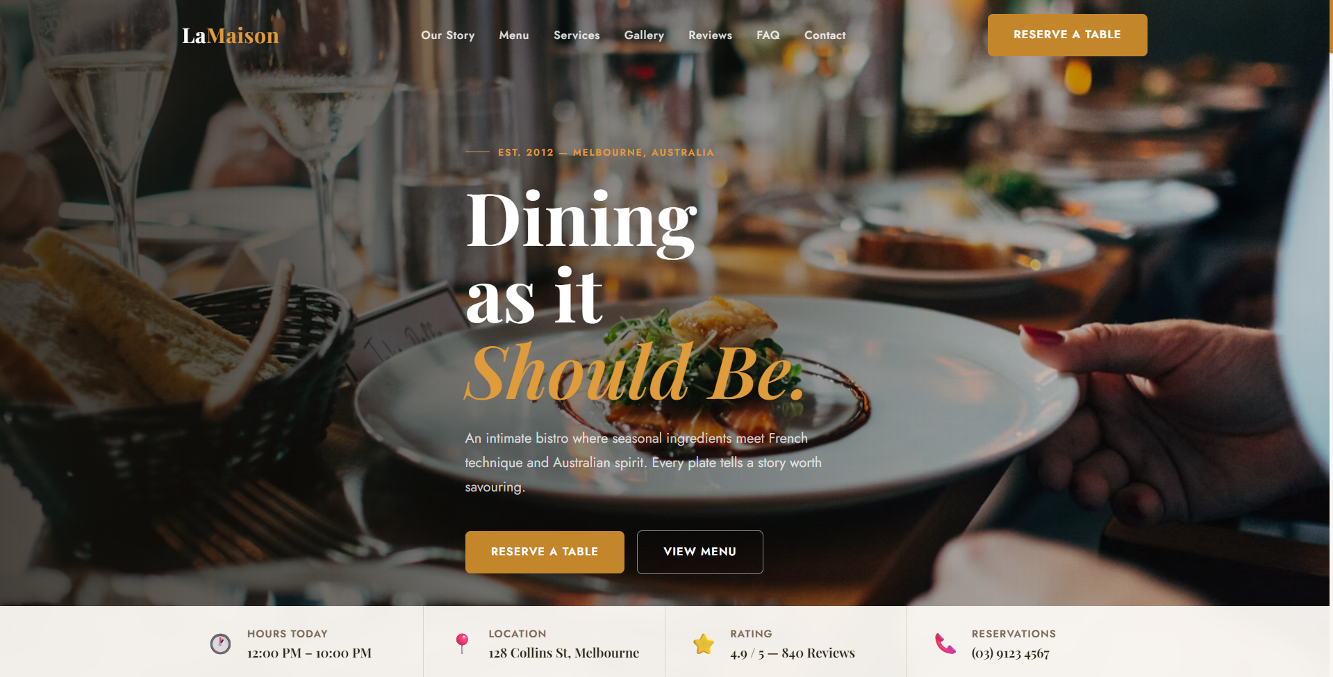 Lamaison Restaurant preview